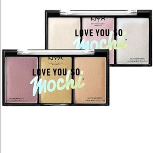 TWO Nyx highlighting palettes